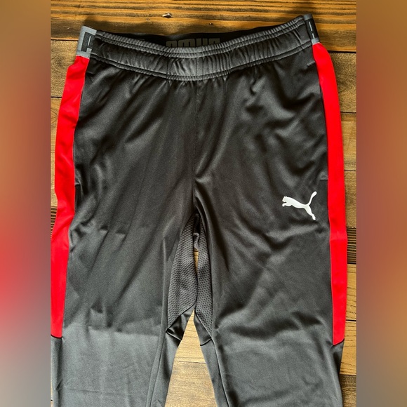 PUMA • men’s athletic track pants loungewear gym lightweight sweatpants medium - Picture 2 of 11